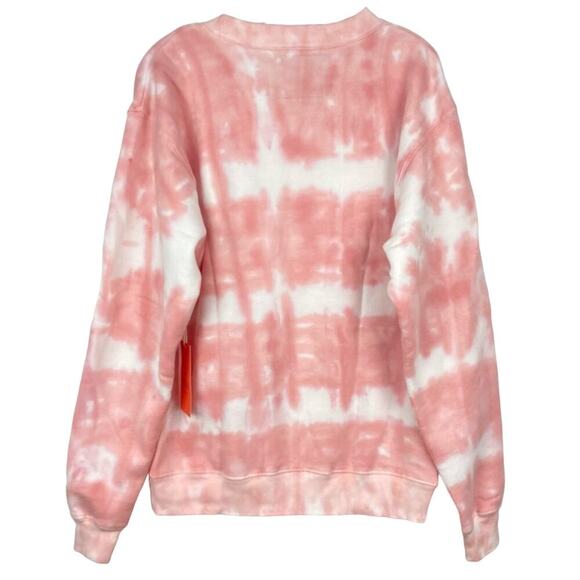 NWT * LA DETRESSE Empress Rose Acid Wash Sweatshirt - Picture 2 of 10